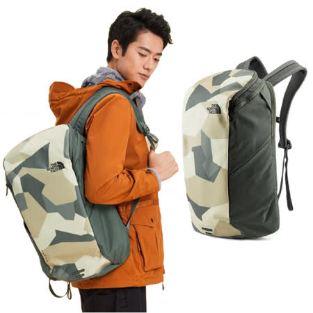 【The North Face】新款 FSBXGY 多功能耐久防潑水後背包26L(15吋筆電)2ZEK-BP5 迷彩 N✿30E010